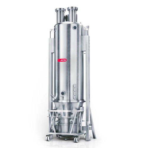 Fluid bed combo for top-spray granulation and wurster coating