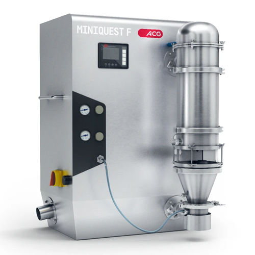 Tabletop granulation system for small batches