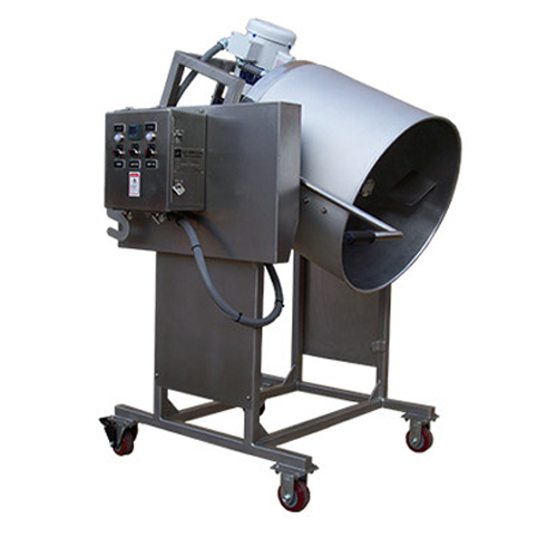 Popcorn cooker/coater for caramel corn