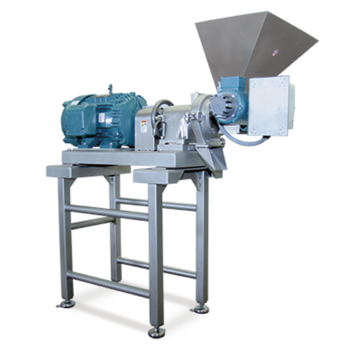 Nut butter mill for snack food processing