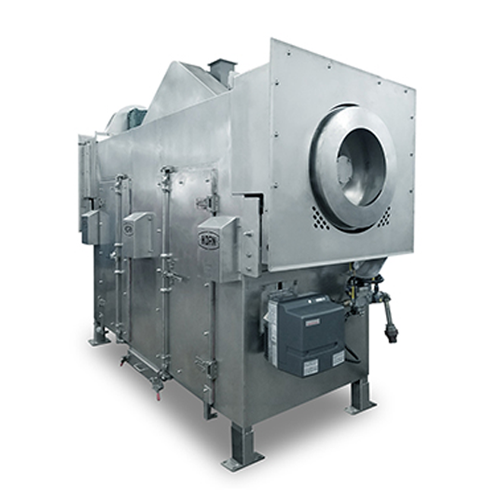 Modular rotary oven for snack food processing