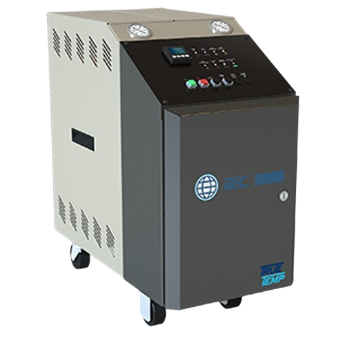 Water temperature control unit for production applications