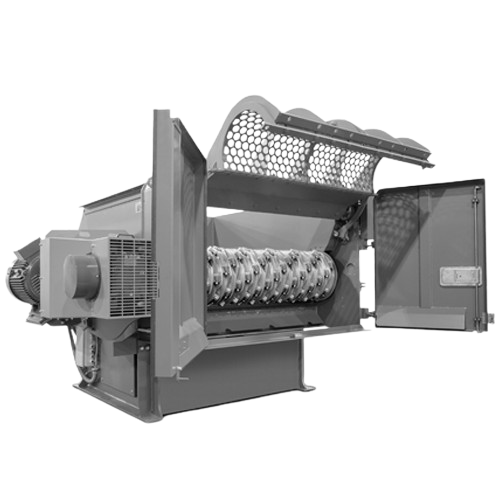 Industrial shredder for recycling and waste management