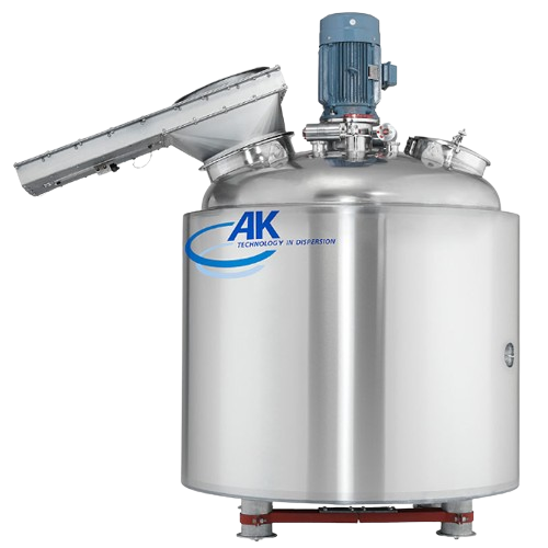 Emulsion processing system for homogenizing solids into liquids