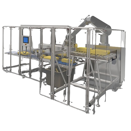 Block cutter for dividing cheese into bars