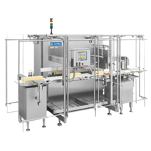 Fixed-weight portion cutter for cheese bars
