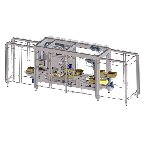 De-boxing system for cheddar blocks