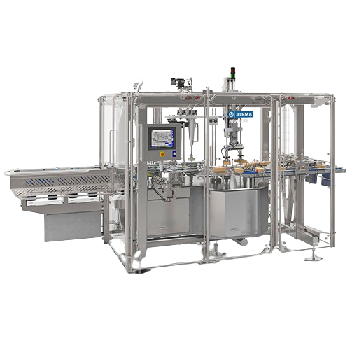 Automatic boxing system for wrapped products