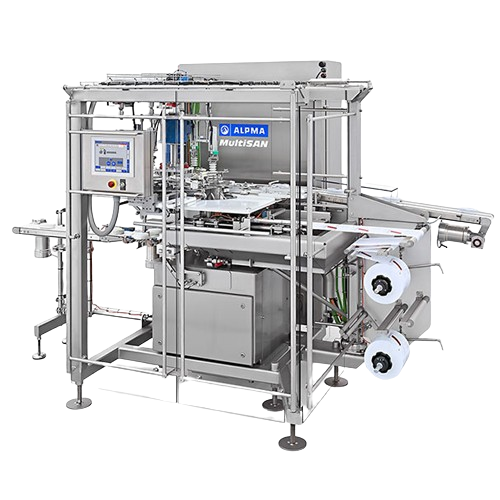 Automatic packaging for small cheese products