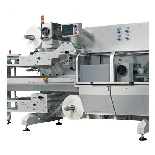 4-side seal horizontal form-fill-seal packaging system
