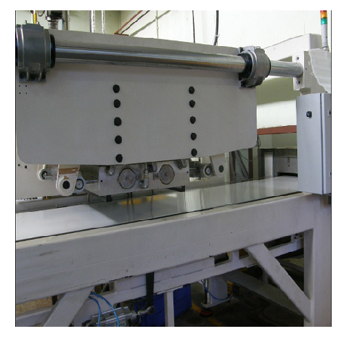 Chocolate chip depositor for small scale production