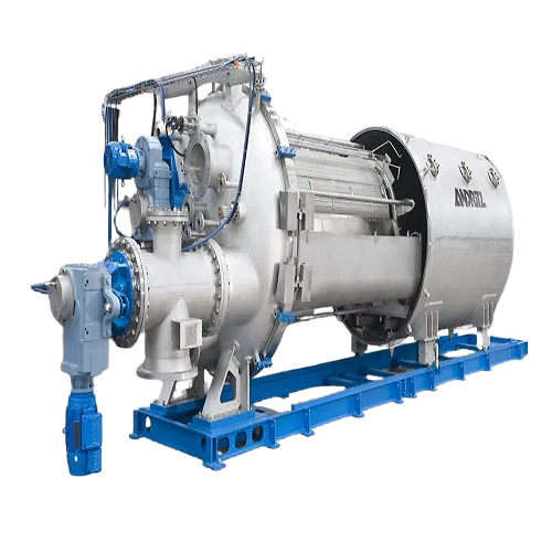 Pressure drum filter for ultra fine-grained products