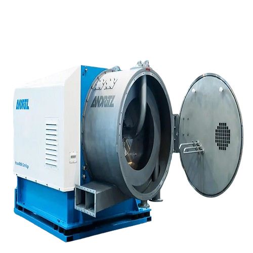 Continuous filtration centrifuge for solid-liquid separation