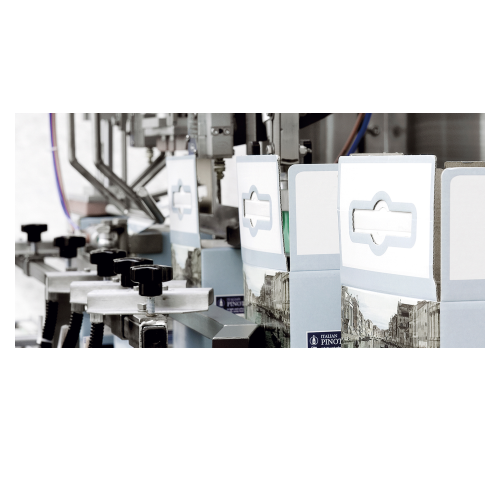 Automatic packaging line for bag-in-box