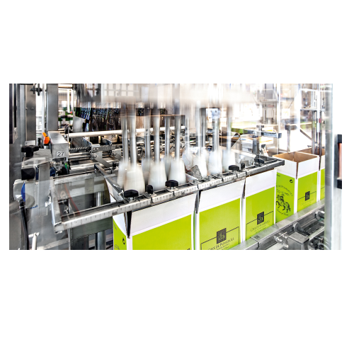 Automatic case erector for cartonboard packaging