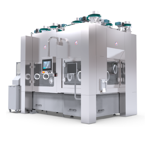 Robotic filler for aseptic pharmaceutical packaging