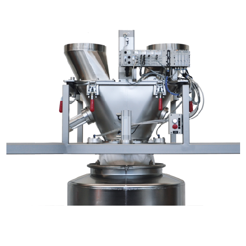 Contamination-free docking system for bulk solids