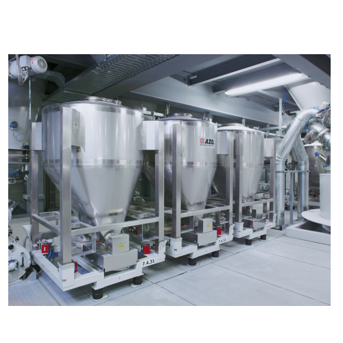 Precise dosing system for bulk materials