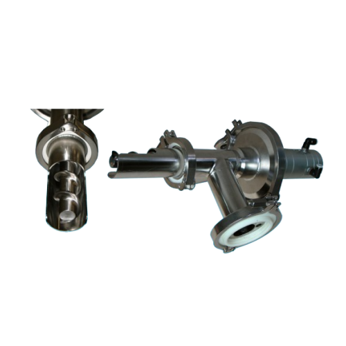 Sampling unit for continuous sampling in industrial processes