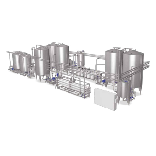 Industrial water disinfection system