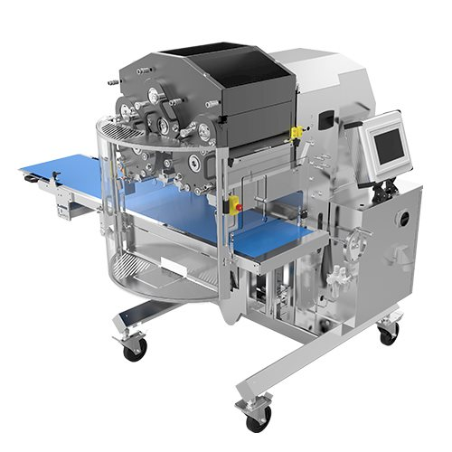 Small-scale depositor and extruder for bakery production