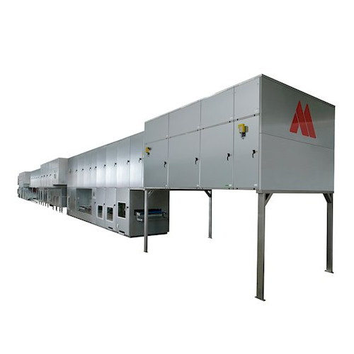 High capacity chocolate moulding line