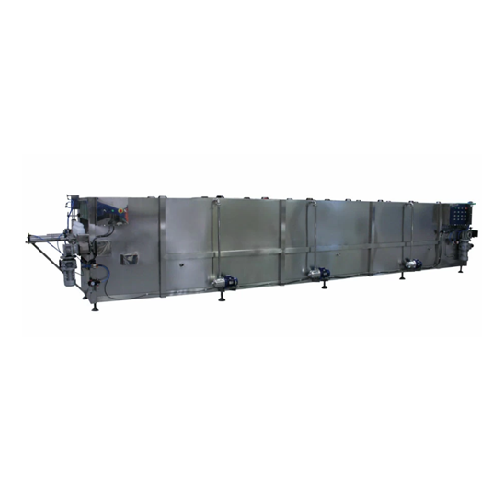 Cooling tunnel for Pet container hot fill cooling