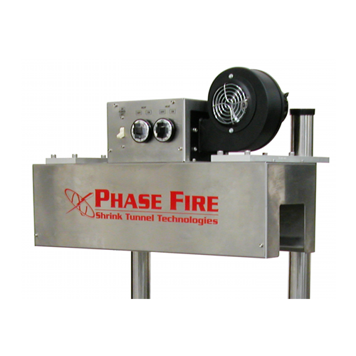 Tamper evident heat tunnel for safety banding