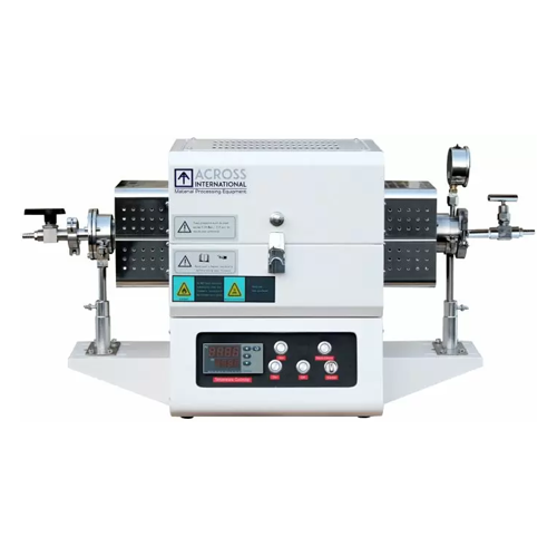 Controlled atmosphere top-open tube furnace