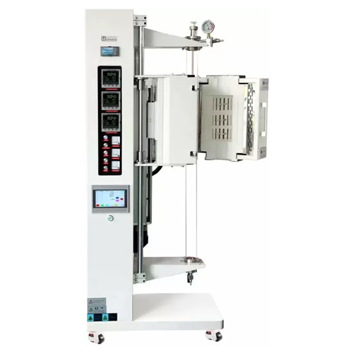 Bridgman crystal growth tube furnace