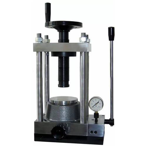 40-ton pellet press for laboratory applications