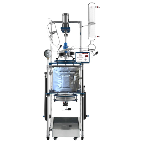 20l jacketed glass reactor for controlled chemical reactions