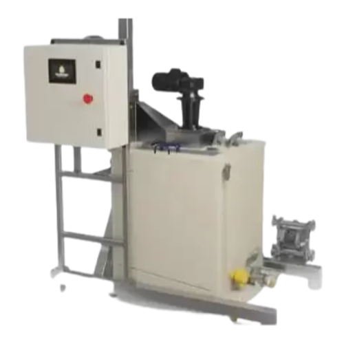Ice water extraction system for solventless extract production
