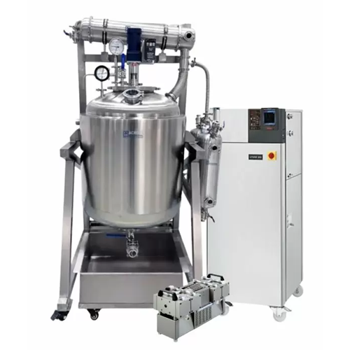 300l stainless steel dual-jacketed reactor for winterization