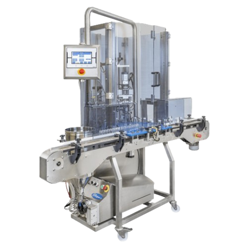 Filler and capper for bottles and jars