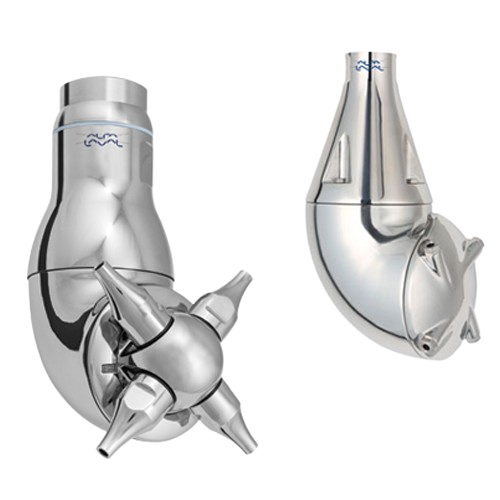 Rotary jet head tank cleaning system for food and beverage industry