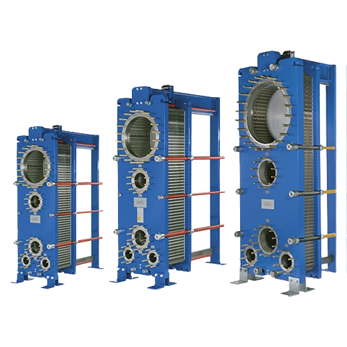 Plate surface condenser for vapour under vacuum