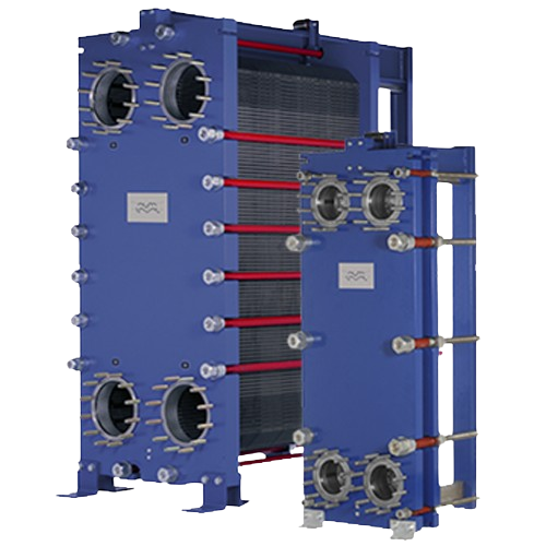 Heat exchanger for fibrous and coarse particle fluids