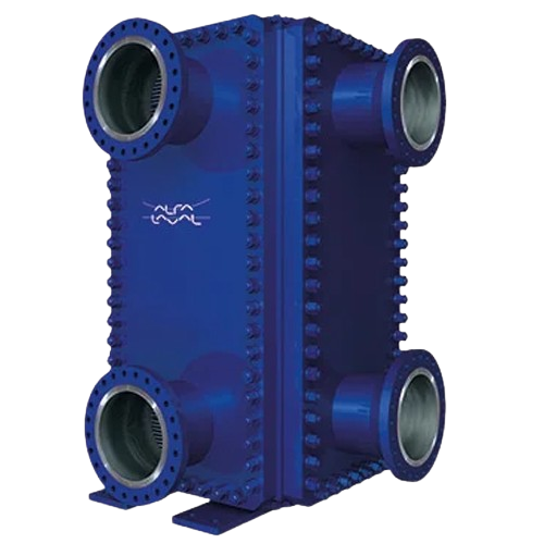 Welded plate heat exchangers for high-pressure applications