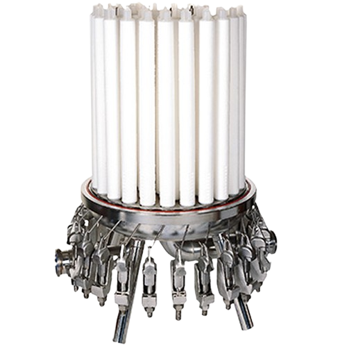 Beer sterile filtration system for large breweries