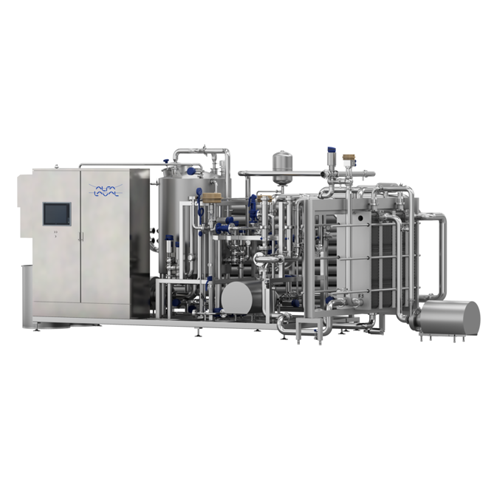 Plate heat exchanger sterilizer for food products