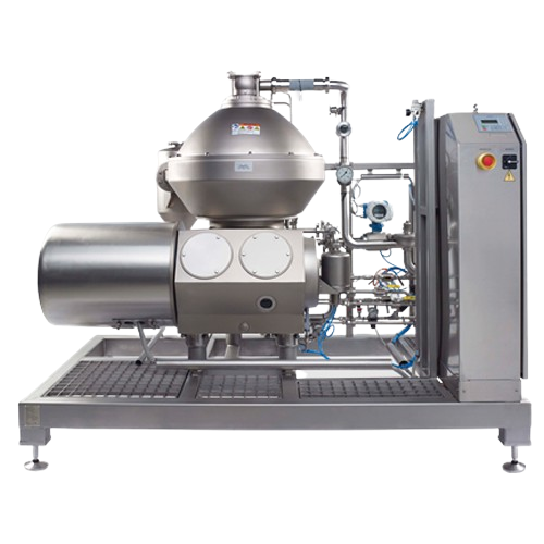 Centrifuge separator for food and beverage clarification
