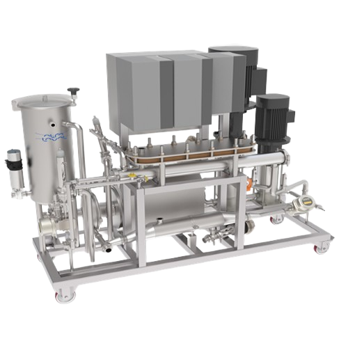 Multipurpose membrane filtration system for pilot testing