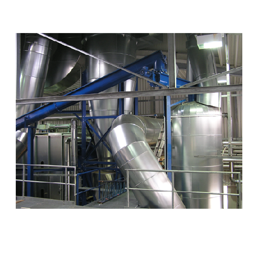 Flash dryer for high-moisture bulk materials