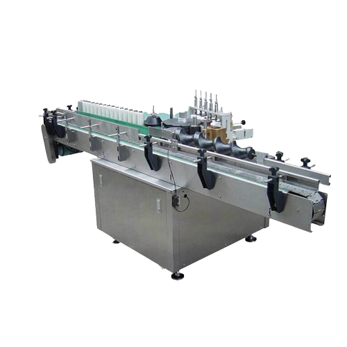 Automatic bottle cold glue labeling solution