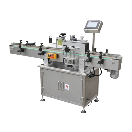 Automatic single side adhesive labeling solution