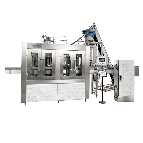 Glass bottle carbonated soft drink washer, filler, and capper