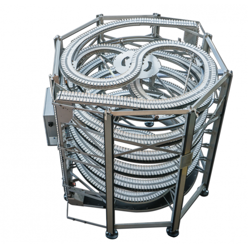 Non-contact accumulator for packaging lines