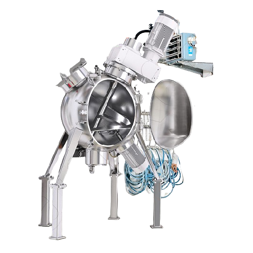 Spherical mixer for industrial mixing applications