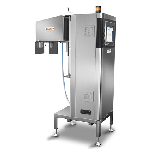 Empty can inspection system for beverage industry